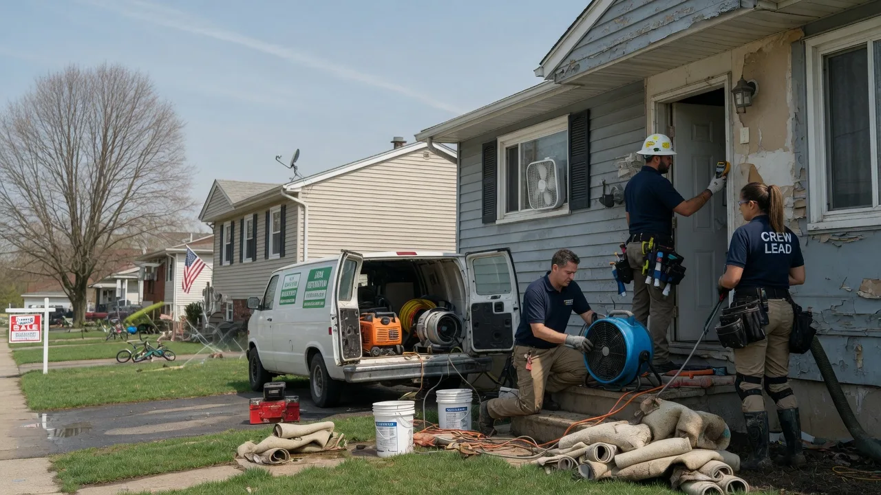 Flood Cleanup in Tuppers Plains, OH near me